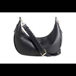 Jules Kay black Zola crescent handbag